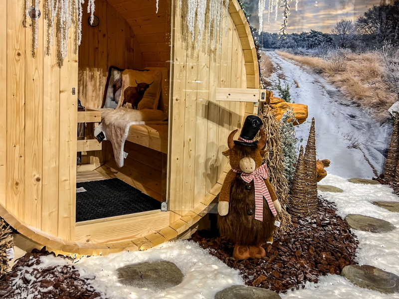Smokey Winter Cabin