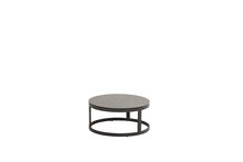 stonic s/2 coffee tables w/ teak/ceramic anthra